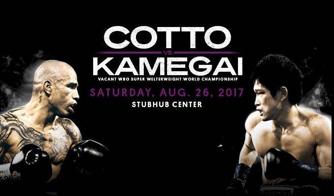 Miguel Cotto, Yoshihiro Kamegai, Boxing